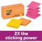 Post-It Note, Popup, 3X3, 10Pk, Assrtd MMMR33010SSAU - alternate 3